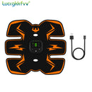 EMS Wireless Muscle Stimulator Trainer Smart Fitness Abdominal Training Electric Weight Loss Stickers Body Slimming Massager
