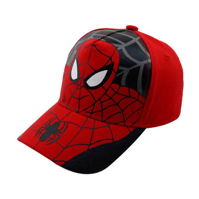 Disney Anime Spiderman Baseball Cap For Boys Girls Autumn Baby Hats Children&