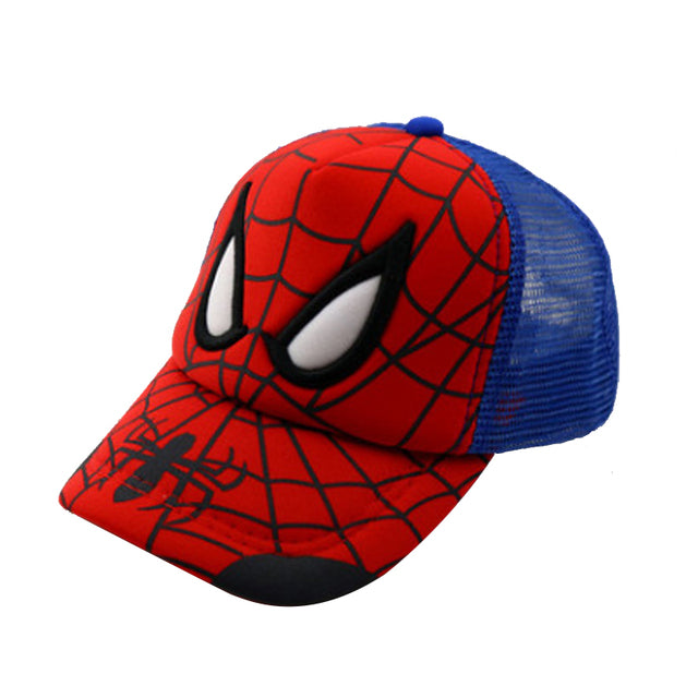 Gorra de béisbol de Spiderman de Anime de Disney para niños y niñas, sombreros de otoño para bebés, gorras de sol de moda con dibujos animados para niños, sombrero de Hop para niños de 2 a 8 años