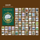 50 Stück Vintage-Papier für Telefon-Deko-Notizblock, Retro-Schreibwaren, Lackmuspapier, Junk-Journal, Etikett, Scrapbooking-Material