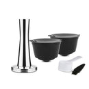 ICAfilas3rd Wiederverwendbare Dolce Gusto Kaffeekapsel 3. Nachfüllbare Dolce Gusto Kaffeekapsel aus Kunststoff Passend für Nescafe-Kaffeemaschine