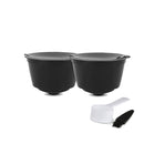 ICAfilas3rd Wiederverwendbare Dolce Gusto Kaffeekapsel 3. Nachfüllbare Dolce Gusto Kaffeekapsel aus Kunststoff Passend für Nescafe-Kaffeemaschine