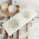 DIY Candles Mould wax Candles mold Aromatherapy Plaster Candle 3D Silicone Mold Handmade Soy Cube Soap Molds