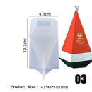 DIY Candles Mould wax Candles mold Aromatherapy Plaster Candle 3D Silicone Mold Handmade Soy Cube Soap Molds