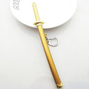 Anime Schlüsselanhänger Roronoa Zoro Samurai Schwert Metall Schlüsselanhänger Scheide Schlüsselanhänger Katana Schnalle Schlüsselanhänger Unisex Schmuck Geschenke