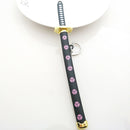 Anime Schlüsselanhänger Roronoa Zoro Samurai Schwert Metall Schlüsselanhänger Scheide Schlüsselanhänger Katana Schnalle Schlüsselanhänger Unisex Schmuck Geschenke