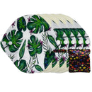 LECY ECO LIFE Mehrweg-Menstruationseinlagen Bio-Bambus-Slipeinlagen 5 Stück mit einer wasserdichten Aufbewahrungstasche Größe 7 Zoll