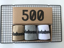 3 Paar stilvolle Calabasas lustige Hip-Hop-Skateboard-Socken Kanye West Happy Street Fashion Herren Crew Sport-Baumwollsocken