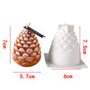 DIY Candles Mould wax Candles mold Aromatherapy Plaster Candle 3D Silicone Mold Handmade Soy Cube Soap Molds