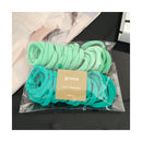 50 Teile / satz Frauen Mädchen 4 CM 2 CM Bunte Nylon Elastische Haarbänder Pferdeschwanz Halter Gummibänder Scrunchie Headwear Haarschmuck
