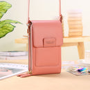 Frauen Taschen Weiche Leder Geldbörsen Touchscreen Handy Geldbörse Crossbody Schultergurt Handtasche für Frauen Günstige Damentaschen