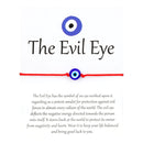 Klassisches Amulett Evil Nazar Eye Charm Armband Rot Schwarz Schnur Seil Geflochtene Freundschaftsarmbänder für Frauen Statement Schmuck