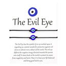 Klassisches Amulett Evil Nazar Eye Charm Armband Rot Schwarz Schnur Seil Geflochtene Freundschaftsarmbänder für Frauen Statement Schmuck