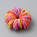 New 100pcs/lot Hair bands Girl Candy Color Elastic Rubber Band Hair band Child Baby Headband Scrunchie Hair Accessories for hair