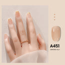 MAYCHAO 7,3 ml Summer Pudding Gel Nagellack Transparent Jelly Polish Top Coat Soak Off UV Gel Art Nagellack Semi Permanent