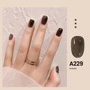 MAYCHAO 7,3 ml Summer Pudding Gel Nagellack Transparent Jelly Polish Top Coat Soak Off UV Gel Art Nagellack Semi Permanent