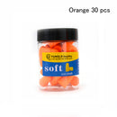 30/60 Stück Ohrstöpsel Rauschunterdrückung Schutz Schalldämmung Schaum Soft Sleep Cancelling Anti Bruit Ohrstöpsel Schlafende Ohrstöpsel