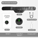 Muscle Stimulator EMS Abdominal belt Trainer LCD Display Abs Fitness Training Home Gym Weight Loss Body Slimming belly training