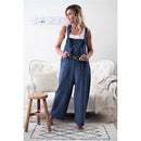 Damen-Strampler, lässige, lockere Overalls, Baggy-Overalls mit Taschen, solide, ärmellose Träger, Bandage, Haremshose, Basic-Outfit-Kleidung
