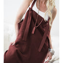 Damen-Strampler, lässige, lockere Overalls, Baggy-Overalls mit Taschen, solide, ärmellose Träger, Bandage, Haremshose, Basic-Outfit-Kleidung
