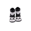 Zapatos de muñeca de 7cm, botas para muñecas, Panda de nieve de peluche para muñecas americanas de 18 pulgadas y 43Cm, accesorios para bebés recién nacidos, juguete para regalo para niñas de nuestra generación