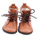 Zapatos de muñeca de 7cm, botas para muñecas, Panda de nieve de peluche para muñecas americanas de 18 pulgadas y 43Cm, accesorios para bebés recién nacidos, juguete para regalo para niñas de nuestra generación