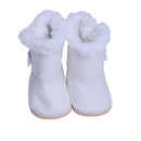 Zapatos de muñeca de 7cm, botas para muñecas, Panda de nieve de peluche para muñecas americanas de 18 pulgadas y 43Cm, accesorios para bebés recién nacidos, juguete para regalo para niñas de nuestra generación