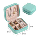 Mini Schmuck Vitrine Ring Box Schrank Armoire Tragbarer Organizer Fall Reiseaufbewahrung Joyeros Organizador De Joyas