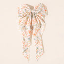 Neue Frauen große Schleife Haarnadel Sommer Chiffon großen Bowknot Fleck Schleife Haarspangen Frauen einfarbig Pferdeschwanz Clip Haarschmuck