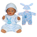 Süße Tierstickerei Puppenkleidung für 18 Zoll amerikanische Puppe Mädchen Spielzeug 43 cm geboren Babykleidung Zubehör unsere Generation Nenuco