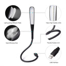 Mini portátiles portátiles, USB, luz LED, Sensor táctil, lámpara de escritorio de mesa regulable para banco de energía, Camping, PC, portátiles, libro, iluminación nocturna