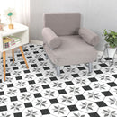 10 Uds. Pegatinas autoadhesivas para suelo de baño, cocina y dormitorio, resistentes al desgaste, impermeables, antideslizantes, pegatinas para azulejos de baño