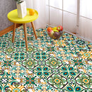 10 Uds. Pegatinas autoadhesivas para suelo de baño, cocina y dormitorio, resistentes al desgaste, impermeables, antideslizantes, pegatinas para azulejos de baño