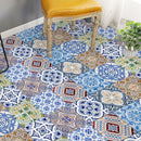 10 Uds. Pegatinas autoadhesivas para suelo de baño, cocina y dormitorio, resistentes al desgaste, impermeables, antideslizantes, pegatinas para azulejos de baño