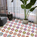 10 Uds. Pegatinas autoadhesivas para suelo de baño, cocina y dormitorio, resistentes al desgaste, impermeables, antideslizantes, pegatinas para azulejos de baño