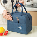 Tragbare Lunchtasche Lunchbox Thermoisolierte Tragetasche aus Segeltuch Kinder Schule Bento Tragbarer Abendessenbehälter Picknick Lebensmittelaufbewahrung
