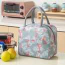 Tragbare Lunchtasche Lunchbox Thermoisolierte Tragetasche aus Segeltuch Kinder Schule Bento Tragbarer Abendessenbehälter Picknick Lebensmittelaufbewahrung