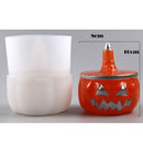 Aufbewahrungsbox, Silikonform, rund, gestreift, Kerzenglas, Design, DIY, Aroma, Gips, Epoxid, Beton, Zement, Ton, Heimdekoration