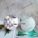 Runde Zement-Ton-Kerzenhalter-Formen Betonpflanzer Silikon-Blumentopf-Behälter-Form-Gips-Kerzen-Schalen-Epoxidharz-Form