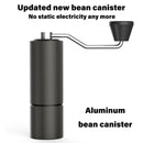 TIMEMORE Chestnut C2 Upgrade Manuelle Kaffeemühle Tragbare, hochwertige Handmühle mit Doppellagerpositionierung