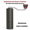 TIMEMORE Chestnut C2 Upgrade Manuelle Kaffeemühle Tragbare, hochwertige Handmühle mit Doppellagerpositionierung