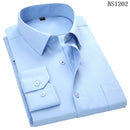 Plus Large Size 8XL 7XL 6XL 5XL 4XL Slim Fit Herren Business Casual Langarmhemd Klassische gestreifte Herrenhemden