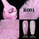 UR SUGAR 7,5 ml reflektierender Glitzer-Gel-Nagellack, Winterfarbe, funkelnde Pailletten, UV-LED-Lack, Nail Art-Dekoration