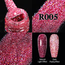 UR SUGAR 7,5 ml reflektierender Glitzer-Gel-Nagellack, Winterfarbe, funkelnde Pailletten, UV-LED-Lack, Nail Art-Dekoration