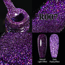 UR SUGAR 7,5 ml reflektierender Glitzer-Gel-Nagellack, Winterfarbe, funkelnde Pailletten, UV-LED-Lack, Nail Art-Dekoration