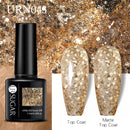 UR SUGAR 7,5 ml reflektierender Glitzer-Gel-Nagellack, Winterfarbe, funkelnde Pailletten, UV-LED-Lack, Nail Art-Dekoration