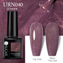 UR SUGAR 7,5 ml reflektierender Glitzer-Gel-Nagellack, Winterfarbe, funkelnde Pailletten, UV-LED-Lack, Nail Art-Dekoration