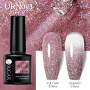 UR SUGAR 7,5 ml reflektierender Glitzer-Gel-Nagellack, Winterfarbe, funkelnde Pailletten, UV-LED-Lack, Nail Art-Dekoration