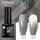UR SUGAR 7,5 ml reflektierender Glitzer-Gel-Nagellack, Winterfarbe, funkelnde Pailletten, UV-LED-Lack, Nail Art-Dekoration