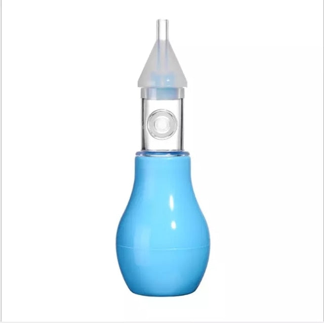 Neonatal Infant Silicone Nasal Aspirator Pump Type Cold Nasal Mucus Cleaner Antibackflow Baby Nasal Aspirator Safe Vacuum Sucker